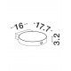 Sandy Black Die-Casting Aluminium & Clear Glass LED 1.70Watt 3.7Volt 145Lm 3000K IP65 Solar light with sensor L:16 W:17.7 H:3.2