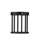 Sandy Black Die-Casting Aluminium & Clear Glass LED 1.70Watt 3.7Volt 89Lm 3000K IP65 Solar light with sensor D:16 H:18cm 