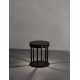 Sandy Black Die-Casting Aluminium & Clear Glass LED 1.70Watt 3.7Volt 89Lm 3000K IP65 Solar light with sensor D:16 H:18cm 