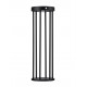 Sandy Black Die-Casting Aluminium & Clear Glass LED 1.70Watt 3.7Volt 107Lm 3000K IP65 Solar light with sensor D:16 H:50cm 