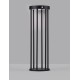 Sandy Black Die-Casting Aluminium & Clear Glass LED 1.70Watt 3.7Volt 107Lm 3000K IP65 Solar light with sensor D:16 H:50cm 
