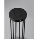 Sandy Black Die-Casting Aluminium & Clear Glass LED 1.70Watt 3.7Volt 107Lm 3000K IP65 Solar light with sensor D:16 H:50cm 
