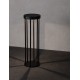 Sandy Black Die-Casting Aluminium & Clear Glass LED 1.70Watt 3.7Volt 107Lm 3000K IP65 Solar light with sensor D:16 H:50cm 