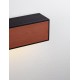 Sandy Black Die-Casting Aluminium & Clear Glass LED 2Watt 3.700Volt 82Lm 3000K IP65 Solar light with sensor L:25.8 W:8.6 H:8.6cm