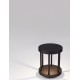Sandy Black Die-Casting Aluminium & Clear Glass LED 8Watt 220-240Volt 428Lm 3000K IP65 D:16 H:20cm 