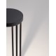 Sandy Black Die-Casting Aluminium & Clear Glass LED 8Watt 220-240Volt 519Lm 3000K IP65 D:16 H:50cm 