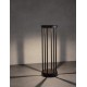 Sandy Black Die-Casting Aluminium & Clear Glass LED 8Watt 220-240Volt 519Lm 3000K IP65 D:16 H:50cm 
