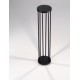 Sandy Black Die-Casting Aluminium & Clear Glass LED 8Watt 220-240Volt 501Lm 3000K IP65 D:16 H:75cm 