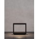 Sandy Black Die-Casting Aluminium & Clear Glass LED 8Watt 220-240Volt 407Lm 3000K IP65 L:23 W:8.6 H:20cm 