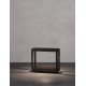 Sandy Black Die-Casting Aluminium & Clear Glass LED 8Watt 220-240Volt 407Lm 3000K IP65 L:23 W:8.6 H:20cm 