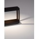 Sandy Black Die-Casting Aluminium & Clear Glass LED 8Watt 220-240Volt 407Lm 3000K IP65 L:23 W:8.6 H:20cm 