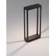 Sandy Black Die-Casting Aluminium & Clear Glass LED 8Watt 220-240Volt 491Lm 3000K IP65 L:23 W:8.6 H:50cm 