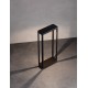 Sandy Black Die-Casting Aluminium & Clear Glass LED 8Watt 220-240Volt 491Lm 3000K IP65 L:23 W:8.6 H:50cm 