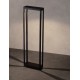 Sandy Black Die-Casting Aluminium & Clear Glass LED 8Watt 220-240Volt 489Lm 3000K IP65 L:23 W:8.6 H:75cm 