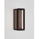 Sandy Black Die-Casting Aluminium & Polycarbonate Frost LED 9Watt 220-240Volt 255Lm 3000K IP65 L:8.6 W:12.5 H:23cm 