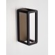 Sandy Black Die-Casting Aluminium & Polycarbonate Frost LED 9Watt 220-240Volt 255Lm 3000K IP65 L:8.6 W:12.5 H:23cm 