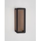 Sandy Black Die-Casting Aluminium & Polycarbonate Frost LED 9Watt 220-240Volt 255Lm 3000K IP65 L:8.6 W:12.5 H:23cm 