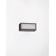 Sandy Rust Brown Die-Casting Aluminium & Clear Glass LED 11Watt 220-240Volt 875Lm 3000K IP65 Light up & down L:15.3 W:7.3 H:6.5c