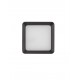Sandy Black DieCasting Aluminium & Polycarbonate Frost LED 5 Watt 220-240 Volt 367Lm 3000K IP54 L: 12.5 W: 3.8 H: 12.5 cm 