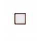 Corten Die-Casting Aluminium & Polycarbonate Frost LED 5 Watt 220-240 Volt 367Lm 3000K IP54 L: 12.5 W: 3.8 H: 12.5 cm 