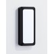 Sandy Black DieCasting Aluminium & Polycarbonate Frost LED 5 Watt 220-240 Volt 350Lm 3000K IP54 L: 8.5 W: 3.8 H: 20cm 