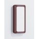 Corten Die-Casting Aluminium & Polycarbonate Frost LED 5 Watt 220-240 Volt 350Lm 3000K IP54 L: 8.5 W: 3.8 H: 20cm 