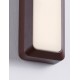 Corten Die-Casting Aluminium & Polycarbonate Frost LED 5 Watt 220-240 Volt 350Lm 3000K IP54 L: 8.5 W: 3.8 H: 20cm 