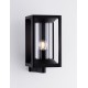 Sandy Black Die-Casting Aluminium Natural Wood Colour Acrylic & Clear Polycarbonate LED E27 1x12Watt 220-240 Volt Bulb Exclu