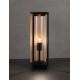 Sandy Black Die-Casting Aluminium Natural Wood Colour Acrylic & Clear Polycarbonate LED E27 1x12Watt 220-240 Volt Bulb Exclu