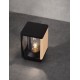 Sandy Blac Die-Casting Aluminium Natural Wood Colour Acrylic & Clear Polycarbonate LED E27 1x12Watt 220-240 Volt Bulb Exclud