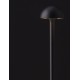 Sandy Black Die-Casting Aluminium & Polycarbonate Frost LED 2Watt 120Lm 3.7Volt 3000K IP54 Switch On/Off USB wire D: 12 H: 28.5