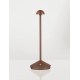 Sandy Rust Brown Die-Casting Aluminium & Polycarbonate Frost LED 2Watt 120Lm 3.7Volt 3000K IP54 Switch On/Off USB wire D: 12 H: