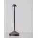 Sandy Dark Grey Die-Casting Aluminium & Polycarbonate Frost LED 2Watt 120Lm 3.7Volt 3000K IP54 Switch On/Off USB wire D: 12 H: 