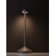 Sandy Dark Grey Die-Casting Aluminium & Polycarbonate Frost LED 2Watt 120Lm 3.7Volt 3000K IP54 Switch On/Off USB wire D: 12 H: 