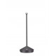 Sandy Dark Grey Die-Casting Aluminium & Polycarbonate Frost LED 2Watt 120Lm 3.7Volt 3000K IP54 Switch On/Off USB wire D: 12 H: 
