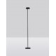 Sandy Black Die-Casting Aluminium & Polycarbonate Frost LED 1.60Watt 181Lm 3.7Volt 3000K IP54 Switch On/Off USB wire D:11.5 H:1
