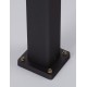 Sandy Black Die-Casting Aluminium & Polycarbonate Frost LED 16Watt 1105Lm 220-240Volt 3000K IP65 L:14.5 W:14.5 H:220cm 