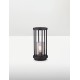 Sandy Black DieCasting Aluminium & Clear Polycarbonate LED E27 1x12 Watt 220-240 Volt IP65 bulb excluded D: 16 H: 35 cm 