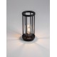 Sandy Black DieCasting Aluminium & Clear Polycarbonate LED E27 1x12 Watt 220-240 Volt IP65 bulb excluded D: 16 H: 35 cm 