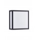 Sandy Black Die-Casting Aluminium Natural Wood Colour Acrylic & Clear Glass LED 16Watt 220-240 Volt 948Lm 3000K IP65 L:22 W:8.7