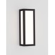 Sandy Black Die-Casting Aluminium Natural Wood Colour Acrylic & Clear Glass LED 10Watt 220-240 Volt 373Lm 3000K IP65 L:8.6 W:9 
