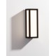 Sandy Black Die-Casting Aluminium Natural Wood Colour Acrylic & Clear Glass LED 10Watt 220-240 Volt 373Lm 3000K IP65 L:8.6 W:9 