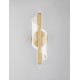 Brass Gold Aluminium & Acrylic LED 9 Watt 220-240 Volt 505Lm 3000K IP20 L:11 W:13 H:33 cm 