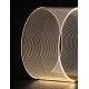 Triac Dimmable Brass Gold Aluminium & Acrylic LED 14 Watt 220-240Volt 786Lm 3000K IP20 D:28 W:16 H:27.6 cm 