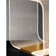 Triac Dimmable Brass Gold Aluminium & Acrylic LED 14 Watt 220-240Volt 786Lm 3000K IP20 L:24 W:16 H:24 cm 