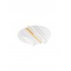 Triac Dimmable Brass Gold Aluminium & Acrylic LED 20 Watt 220-240 Volt 1106Lm 3000K IP20 D:45 W:55 H:13 cm 