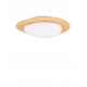 Triac Dimmable Wood Finishing Steel, Aluminium & Acrylic LED 21 Watt 220-240 Volt 1571 Lm 3000K IP20 D:47 W:42.5 H11.5 cm 
