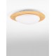 Triac Dimmable Wood Finishing Steel, Aluminium & Acrylic LED 21 Watt 220-240 Volt 1571 Lm 3000K IP20 D:47 W:42.5 H11.5 cm 