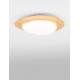 Triac Dimmable Wood Finishing Steel, Aluminium & Acrylic LED 21 Watt 220-240 Volt 1571 Lm 3000K IP20 D:47 W:42.5 H11.5 cm 