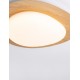 Triac Dimmable Wood Finishing Steel, Aluminium & Acrylic LED 21 Watt 220-240 Volt 1571 Lm 3000K IP20 D:47 W:42.5 H11.5 cm 